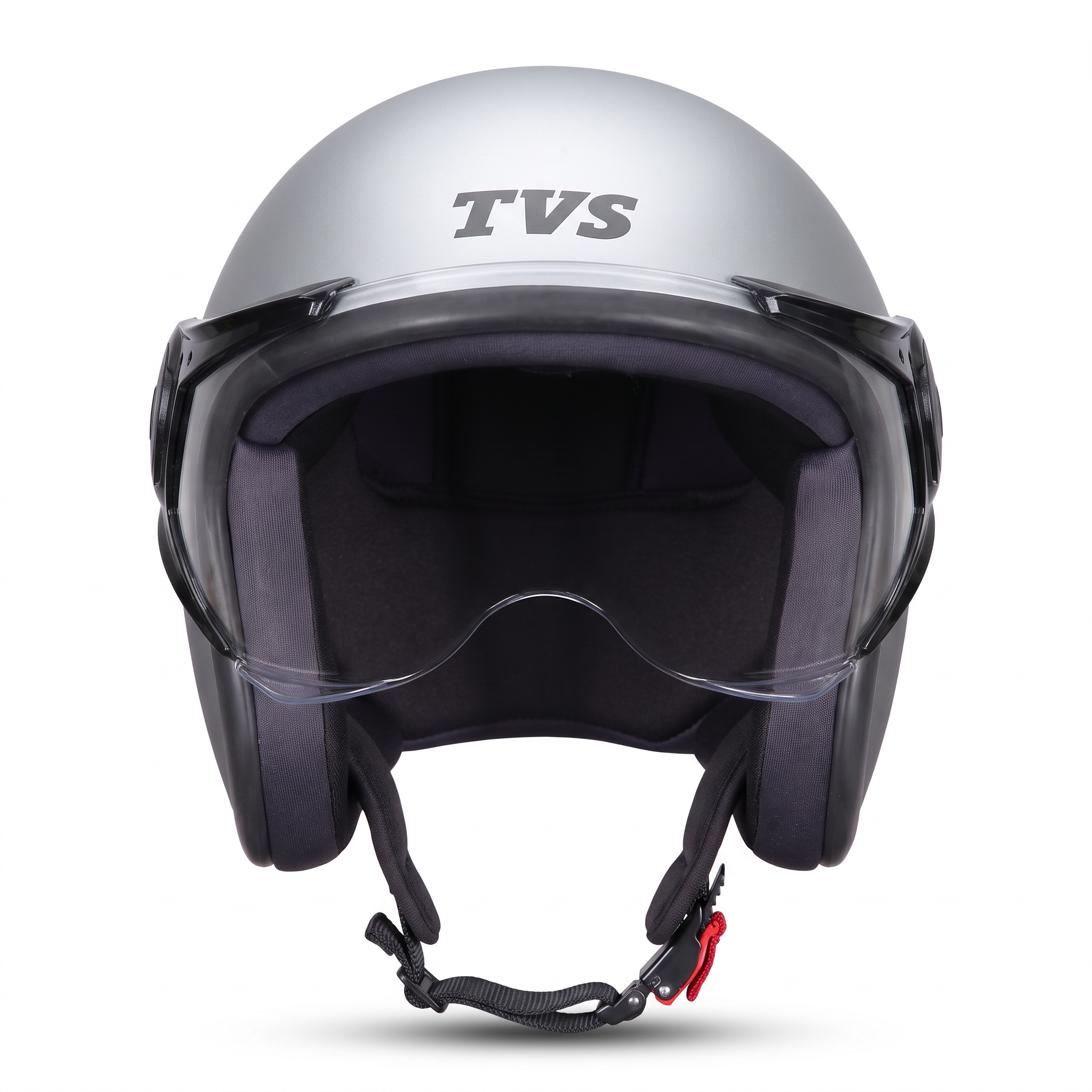 TVS Orbiter Open Face ISI Certified Helmet | Comfortable Inner Padding & Secure Fit for Everyday Riding